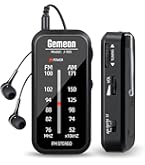 3バンド超高感度ポータブルラジオ両面懐中電灯付き、超長寿命バッテリー搭載 Amazon.co.jp: 携帯防災ラジオ 高感度 am/fmポータブル 小型